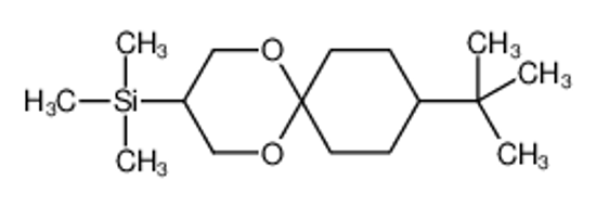 Picture of (9-tert-butyl-1,5-dioxaspiro[5.5]undecan-3-yl)-trimethylsilane