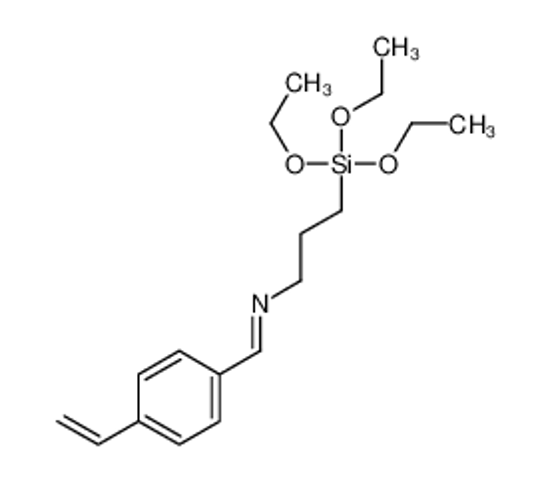Picture of 1-(4-ethenylphenyl)-N-(3-triethoxysilylpropyl)methanimine