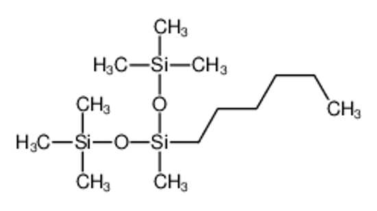 Picture of hexyl-methyl-bis(trimethylsilyloxy)silane