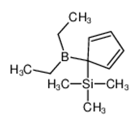 Picture of (1-diethylboranylcyclopenta-2,4-dien-1-yl)-trimethylsilane