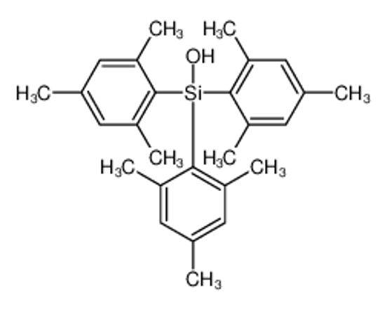 Picture of hydroxy-tris(2,4,6-trimethylphenyl)silane