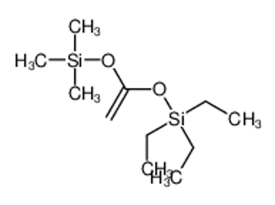 Picture of triethyl(1-trimethylsilyloxyethenoxy)silane