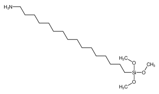 Picture of 16-trimethoxysilylhexadecan-1-amine