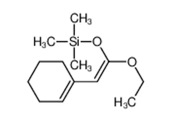 Imagem de [2-(cyclohexen-1-yl)-1-ethoxyethenoxy]-trimethylsilane