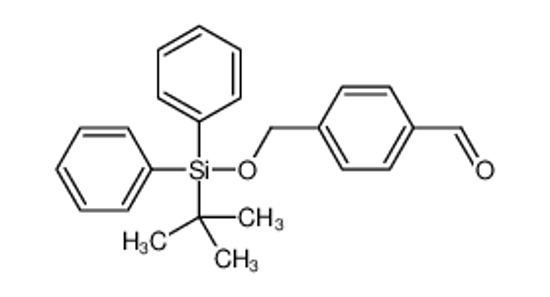 Picture of 4-[[tert-butyl(diphenyl)silyl]oxymethyl]benzaldehyde