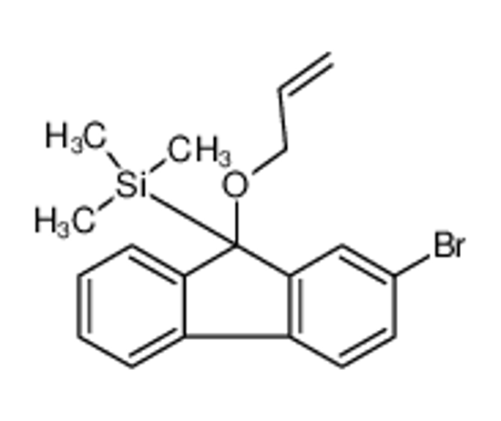 Picture of (2-bromo-9-prop-2-enoxyfluoren-9-yl)-trimethylsilane