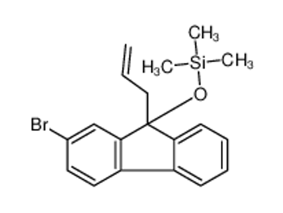 Imagem de (2-bromo-9-prop-2-enylfluoren-9-yl)oxy-trimethylsilane