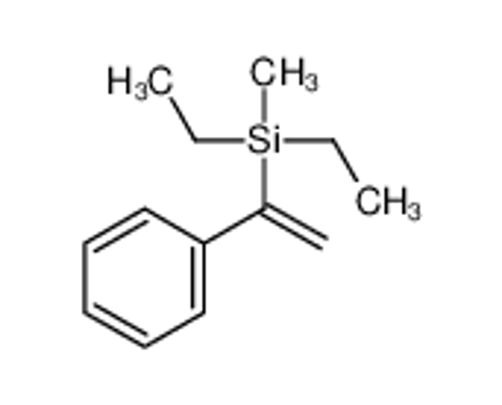 Picture of diethyl-methyl-(1-phenylethenyl)silane