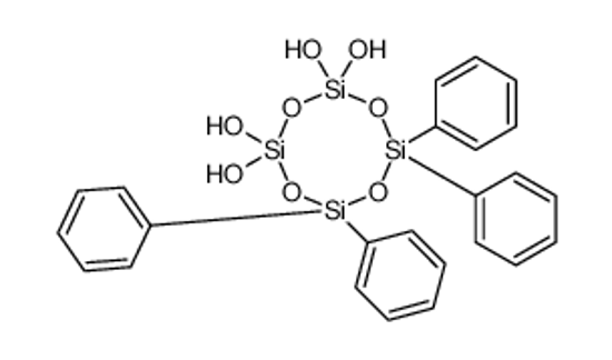Imagem de 2,2,4,4-tetrahydroxy-6,6,8,8-tetraphenyl-1,3,5,7,2,4,6,8-tetraoxatetrasilocane