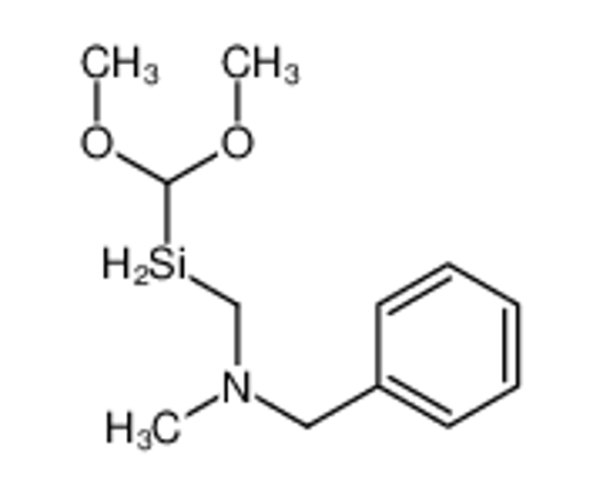 Picture of N-(dimethoxymethylsilylmethyl)-N-methyl-1-phenylmethanamine