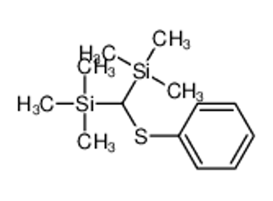 Picture of trimethyl-[phenylsulfanyl(trimethylsilyl)methyl]silane
