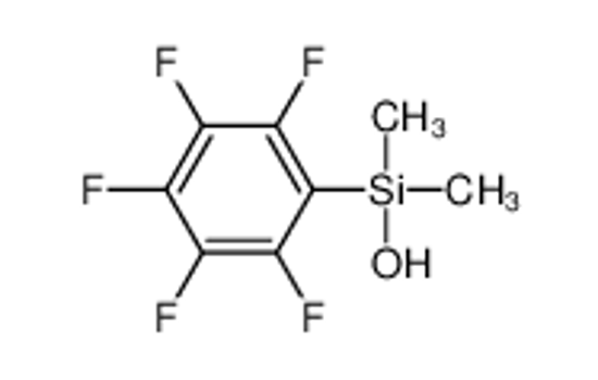 Picture of hydroxy-dimethyl-(2,3,4,5,6-pentafluorophenyl)silane