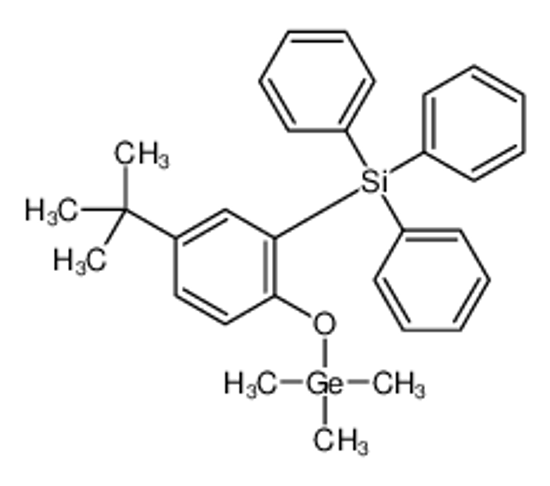 Picture of (5-tert-butyl-2-trimethylgermyloxyphenyl)-triphenylsilane