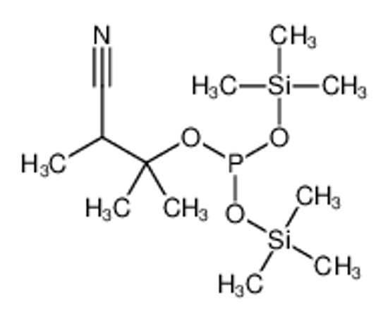 Picture of (3-cyano-2-methylbutan-2-yl) bis(trimethylsilyl) phosphite