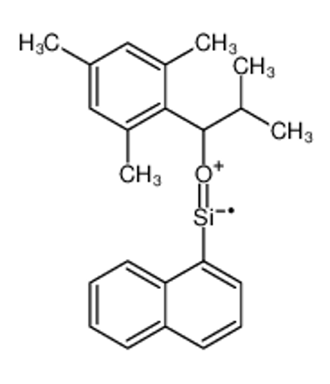 Imagem de [2-methyl-1-(2,4,6-trimethylphenyl)propoxy]-naphthalen-1-ylsilicon