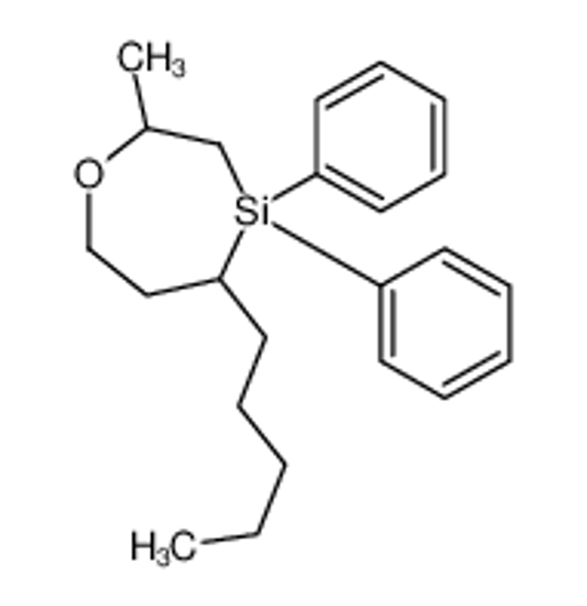 Изображение 2-methyl-5-pentyl-4,4-diphenyl-1,4-oxasilepane