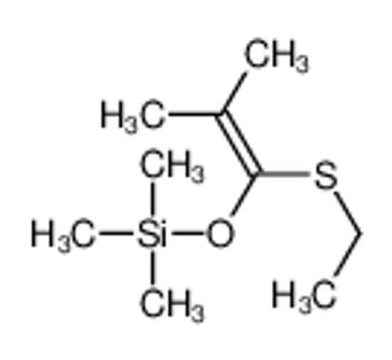 Picture of (1-ethylsulfanyl-2-methylprop-1-enoxy)-trimethylsilane