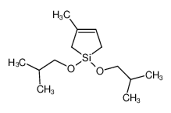 Picture of 3-methyl-1,1-bis(2-methylpropoxy)-2,5-dihydrosilole