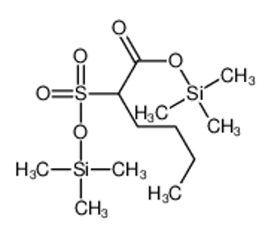 Picture of trimethylsilyl 2-trimethylsilyloxysulfonylhexanoate