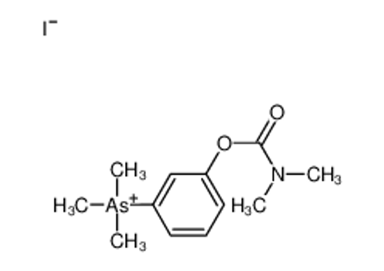Picture of [3-(dimethylcarbamoyloxy)phenyl]-trimethylarsanium,iodide