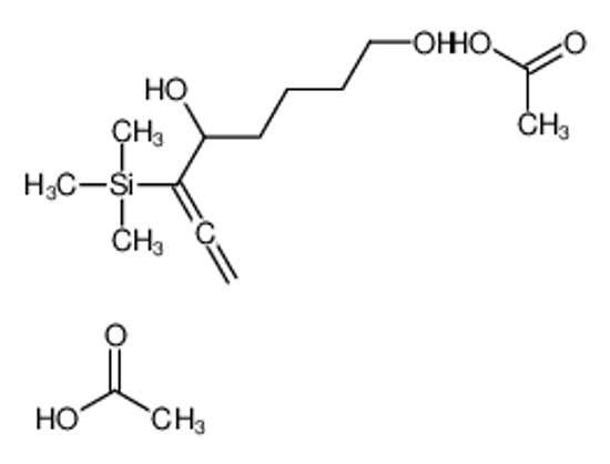 Picture of acetic acid,6-trimethylsilylocta-6,7-diene-1,5-diol