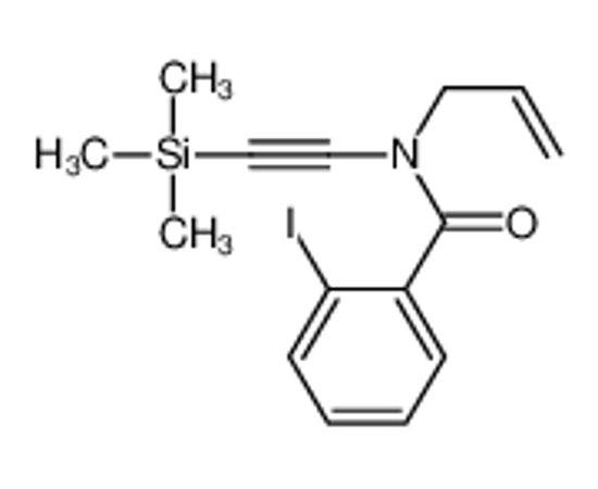 Picture of 2-iodo-N-prop-2-enyl-N-(2-trimethylsilylethynyl)benzamide