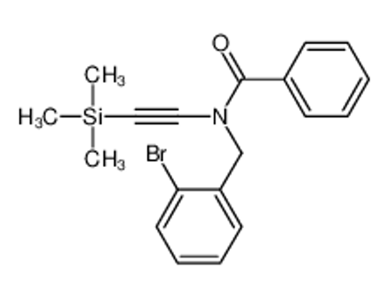 Picture of N-[(2-bromophenyl)methyl]-N-(2-trimethylsilylethynyl)benzamide