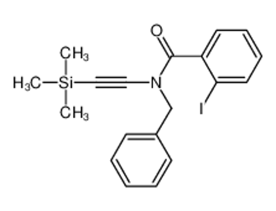 Picture of N-benzyl-2-iodo-N-(2-trimethylsilylethynyl)benzamide