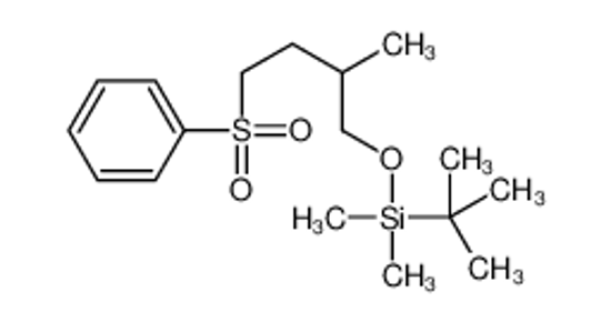 Imagem de [4-(benzenesulfonyl)-2-methylbutoxy]-tert-butyl-dimethylsilane