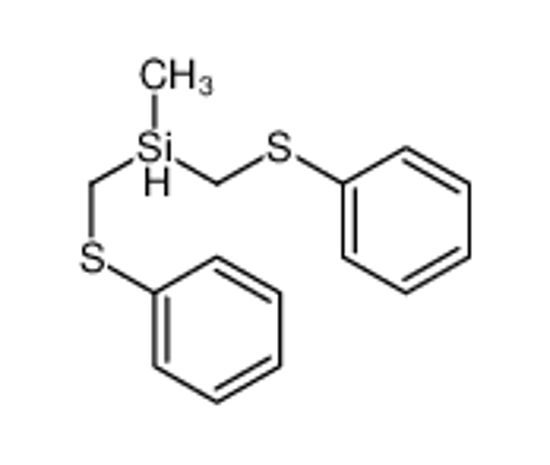 Picture of methyl-bis(phenylsulfanylmethyl)silane