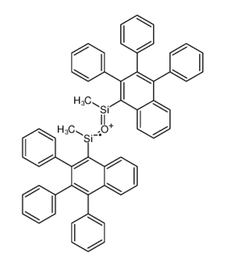 Изображение methyl-[methyl-(2,3,4-triphenylnaphthalen-1-yl)-λ<sup>3</sup>-silanyl]oxy-(2,3,4-triphenylnaphthalen-1-yl)silicon