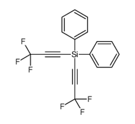 Изображение diphenyl-bis(3,3,3-trifluoroprop-1-ynyl)silane