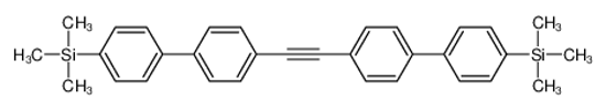 Picture of trimethyl-[4-[4-[2-[4-(4-trimethylsilylphenyl)phenyl]ethynyl]phenyl]phenyl]silane