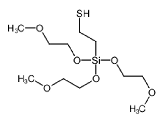 Picture of 2-[tris(2-methoxyethoxy)silyl]ethanethiol