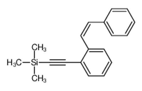 Picture of trimethyl-[2-[2-(2-phenylethenyl)phenyl]ethynyl]silane