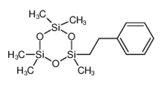 Picture of 2,2,4,4,6-pentamethyl-6-(2-phenylethyl)-1,3,5,2,4,6-trioxatrisilinane