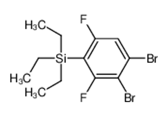 Picture of (3,4-dibromo-2,6-difluorophenyl)-triethylsilane