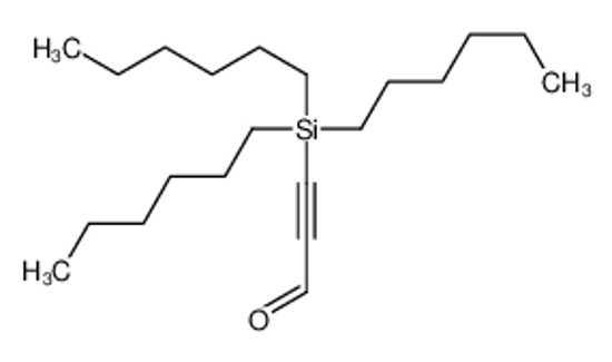 Picture of 3-trihexylsilylprop-2-ynal