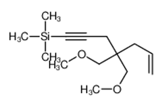 Изображение 4,4-bis(methoxymethyl)hept-6-en-1-ynyl-trimethylsilane