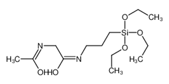 Изображение 2-acetamido-N-(3-triethoxysilylpropyl)acetamide