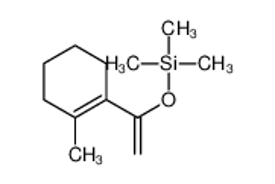 Picture of trimethyl-[1-(2-methylcyclohexen-1-yl)ethenoxy]silane