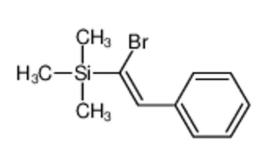 Изображение (1-bromo-2-phenylethenyl)-trimethylsilane