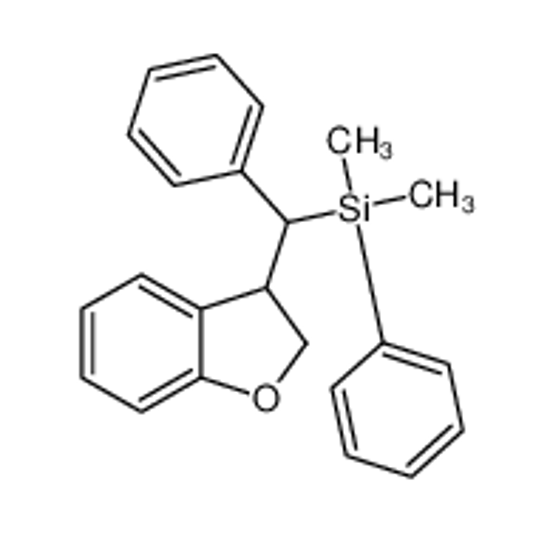 Изображение [2,3-dihydro-1-benzofuran-3-yl(phenyl)methyl]-dimethyl-phenylsilane