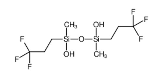 Picture of hydroxy-[hydroxy-methyl-(3,3,3-trifluoropropyl)silyl]oxy-methyl-(3,3,3-trifluoropropyl)silane