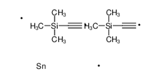 Imagem de 2-[dimethyl(2-trimethylsilylethynyl)stannyl]ethynyl-trimethylsilane