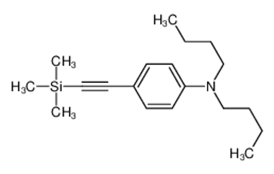 Picture of N,N-dibutyl-4-(2-trimethylsilylethynyl)aniline