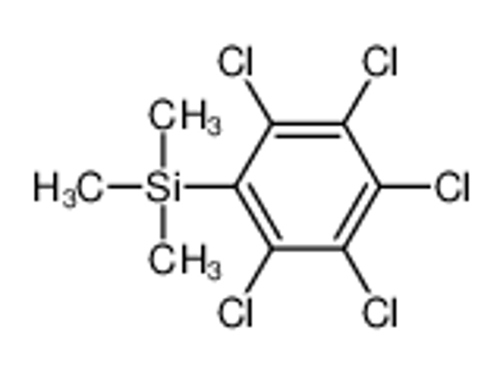 Picture of trimethyl-(2,3,4,5,6-pentachlorophenyl)silane