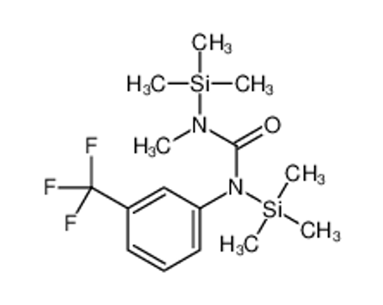 Picture of 1-methyl-3-[3-(trifluoromethyl)phenyl]-1,3-bis(trimethylsilyl)urea
