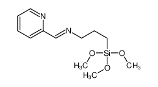 Picture of 1-pyridin-2-yl-N-(3-trimethoxysilylpropyl)methanimine