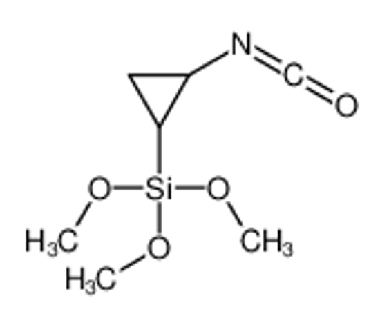 Изображение (2-isocyanatocyclopropyl)-trimethoxysilane